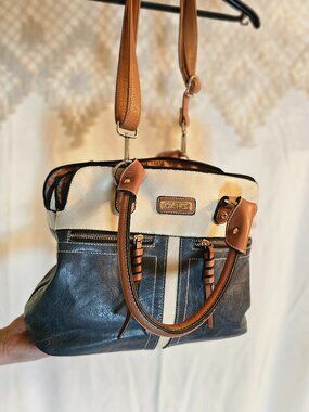 Jose Hess Leather Crossbody Shoulder bag